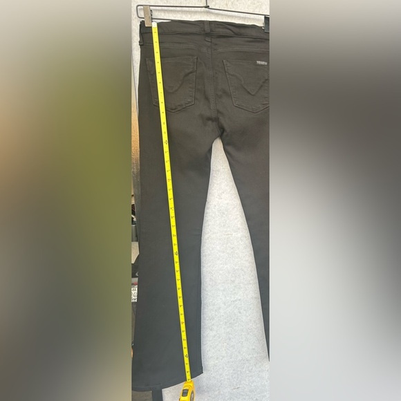 Hudson Women's Signature Bootcut Denim Jeans Dark Wash Black Size 28 - Picture 6 of 10